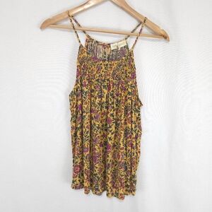 Cynthia Rowley Women's Floral Paisley Print Boho Tank